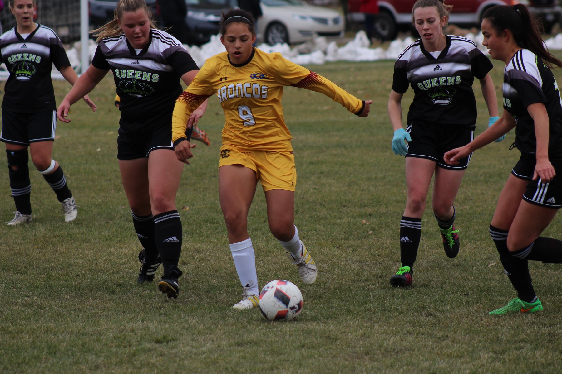 ACAC record tying seven Rodney goals lead Broncos to victory over Red Deer